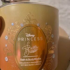 Bath & Body Works Princess Belle Gold Candle
